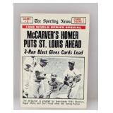 1969 Topps 1968 WSG 3 McCARVERS 164 Surface/Indent
