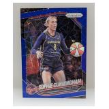 2025 WNBA Prizm Blue Cracked Ice Cunningham #63