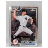 2026 Topps Chrome Series 1 Cam Schlittler RC #262
