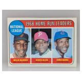 1969 Topps LEADERS McCOVEY/ALLEN/BANKS 6 Edges