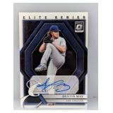 2022 Optic Elite Dustin May Autograph