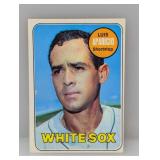 1969 Topps LUIS APARICIO HOFR 75 Surface/Indent