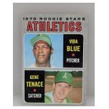 1970 Topps ROOKIE STARS VIDA BLUE/GENE TENACE 21 E