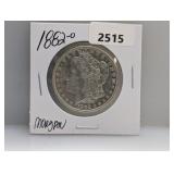 1882-O 90% Silv Morgan $1 Dollar