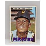 1967 Topps Manny Mota #66 Damage