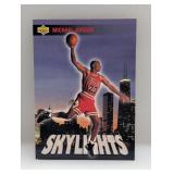 1993-94 UD Skylights Michael Jordan #466 corner