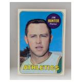 1969 TOPPS Baseball CATFISH HUNTER HOFR 235