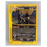 2002 Pokemon Umbreon Aquapolis Edges
