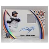 2026 Pristine Prince Fielder On Card Auto/Patch