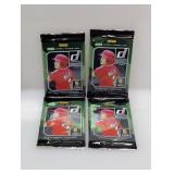 (4) 2026 Donruss 5 Pack Look For Yellow Insert
