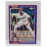 2026 Topps Chrome 35/75 Bernabel Purple Wave #247