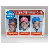 1969 TOPPS LEADERS McCOVEY/ALLEN/BANKS 6