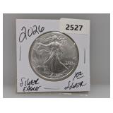 2026 1oz .999 Silv Eagle $1 Dollar