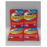 (4) 1988 Donruss Baseball Packs