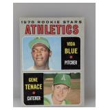 1970 TOPPS ROOKIE STARS VIDA BLUE/GENE TENACE 21