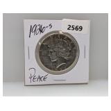 1926-S 90% Silv Peace $1 Dollar