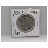 1926-S 90% Silv Peace $1 Dollar