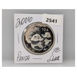 2006 1oz .999 Silv Panda 10 Yuan