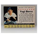 1961 Post Cereal Yogi Berra #1 Corners/Edges