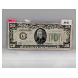 1934-C Chicago $20 Fed Reserve Note