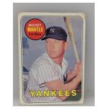 1969 Topps Mickey Mantle #500 Corners/Edges/Stains