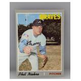 1970 TOPPS Baseball PHIL NIEKRO HOFR 160 Stain