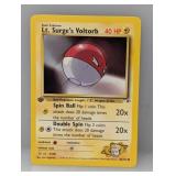 Pokemon 2000 1st Edition Lt. Surges Voltorb 84