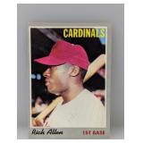 1970 TOPPS Baseball DICK ALLEN HOFR 40 Stain