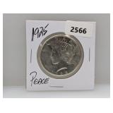 1925 90% Silv Peace $1 Dollar