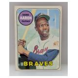 1969 Topps Hank Aaron #100 Edges