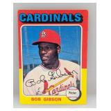 1975 Topps Bob Gibson #150 Crease/Edges