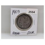 1903 90% Silv Morgan $1 Dollar