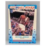 1989-90 Fleer All-Stars Sticker Jordan #3 Cs/E/Is