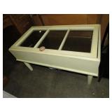PAINTED LIFT TOP WINDOW COFFEE TABLE