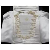 CULTURED PEARL NECKLACE, STERLING SILVER