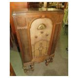 ANTIQUE 427 ATWATER KENT FLOOR TUBE RADIO