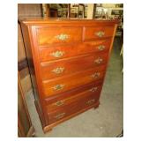 SOLID CHERRY 7 DRAWER HIGHBOY CHEST