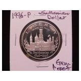 1996 P SMITHSONIAN DOLLAR GEM PROOF