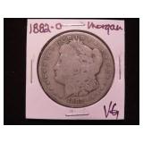 1882 O MORGAN SILVER DOLLAR 90% VG