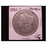 1886 O MORGAN SILVER DOLLAR 90% VG