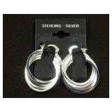 LADIES .925 STERLING EARRINGS