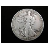 1942 P WALKING LIBERTY HALF DOLLAR 90%