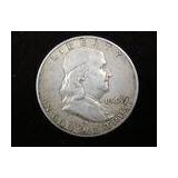 1948 D FRANKLIN HALF DOLLAR 90%