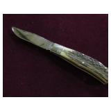 SCHATT & MORGAN STAG HANDLE LOCK BACK