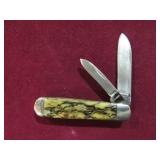 WINCHESTER 2 BLADE JACK KNIFE, USED