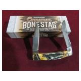 ROUGH RYDER BONE STAG BABY MOOSE PATTERN KNIFE