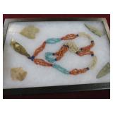 (4) QUALITY POINTS WITH BEADED NECKLACE