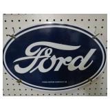PORCELAIN FORD MOTOR CO. DATED 1958  ADV. SIGN