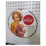 PORCELAIN COCA-COLA  ADV. SIGN