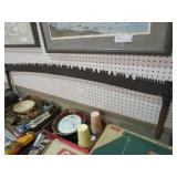 ANTIQUE WOOD HANDLE TWO MAN SAW